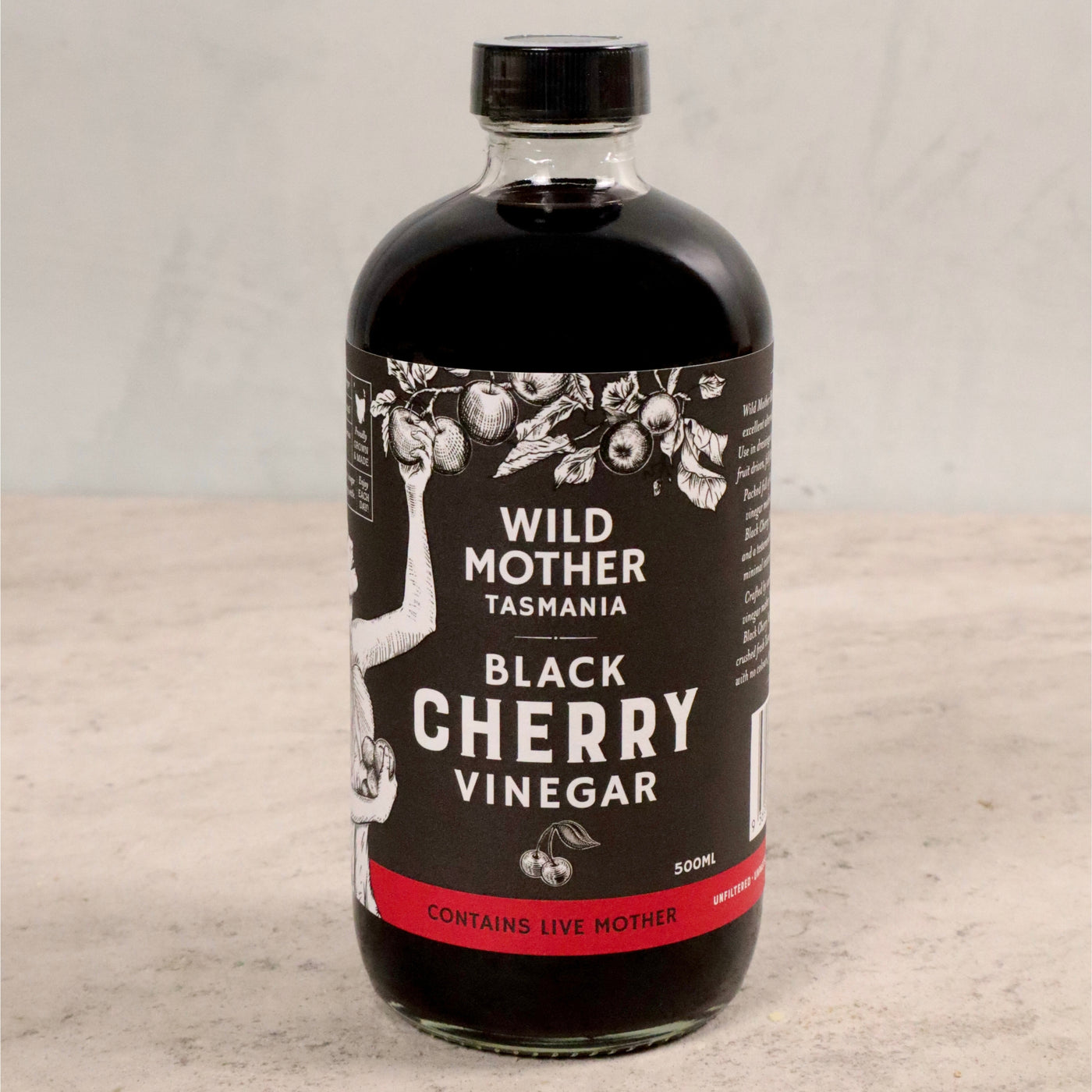 Wild Mother Tasmania - Black Cherry Vinegar