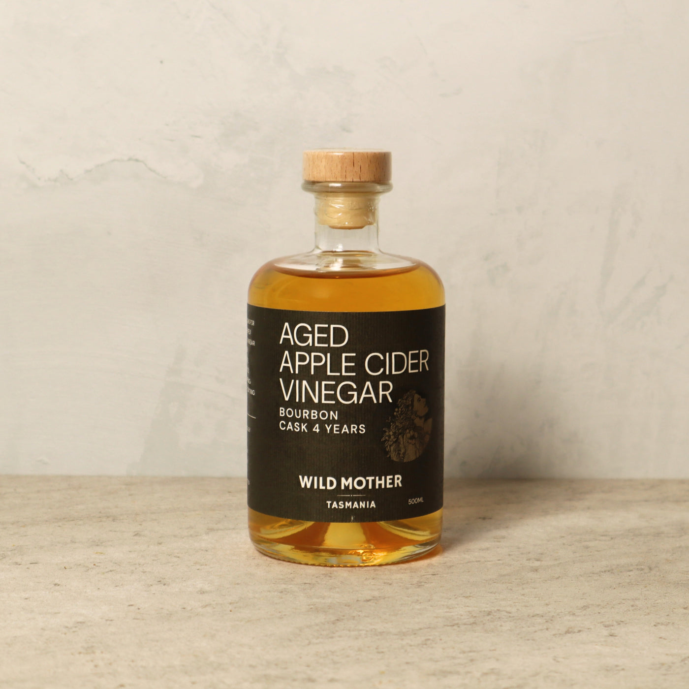 Wild Mother Aged Apple Cider Vinegar - Bourbon Cask 4 Years